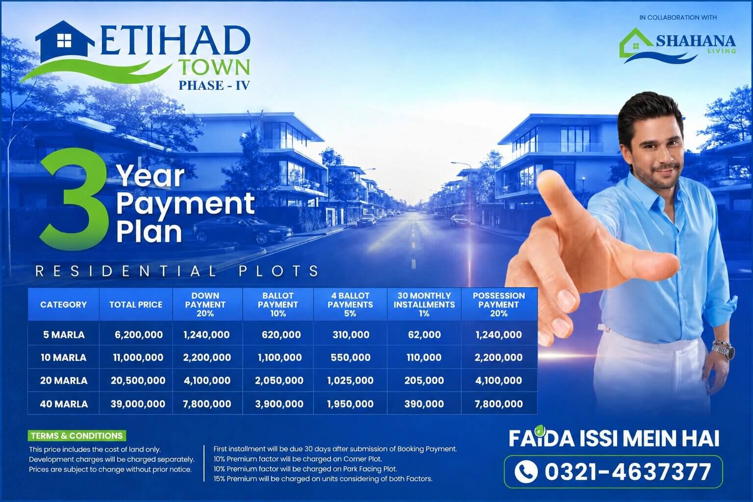 Etihad Town Phase 4 Payment Plan